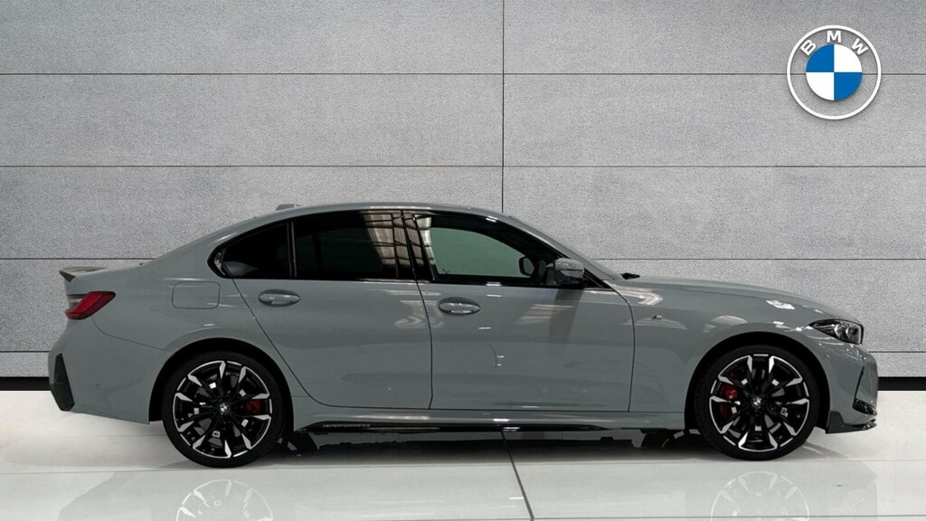 BMW 3 Series 330E M Sport Saloon YG75NHA Grey #3