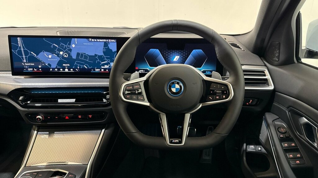 BMW 3 Series 330E M Sport Saloon YG75NHA Grey #5