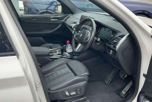 BMW X3 X3 Xdrive30d M Sport White #3