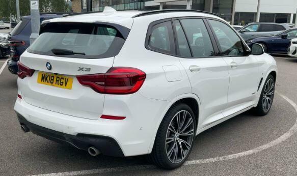 BMW X3 X3 Xdrive30d M Sport White #2