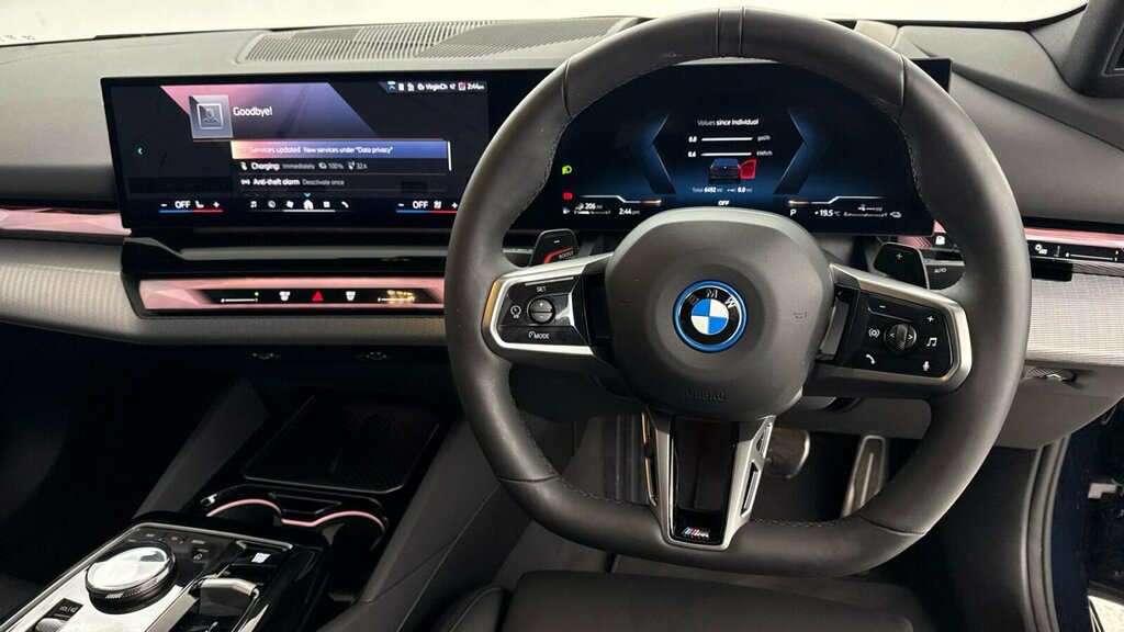 BMW 5 Series 530E M Sport Black #10