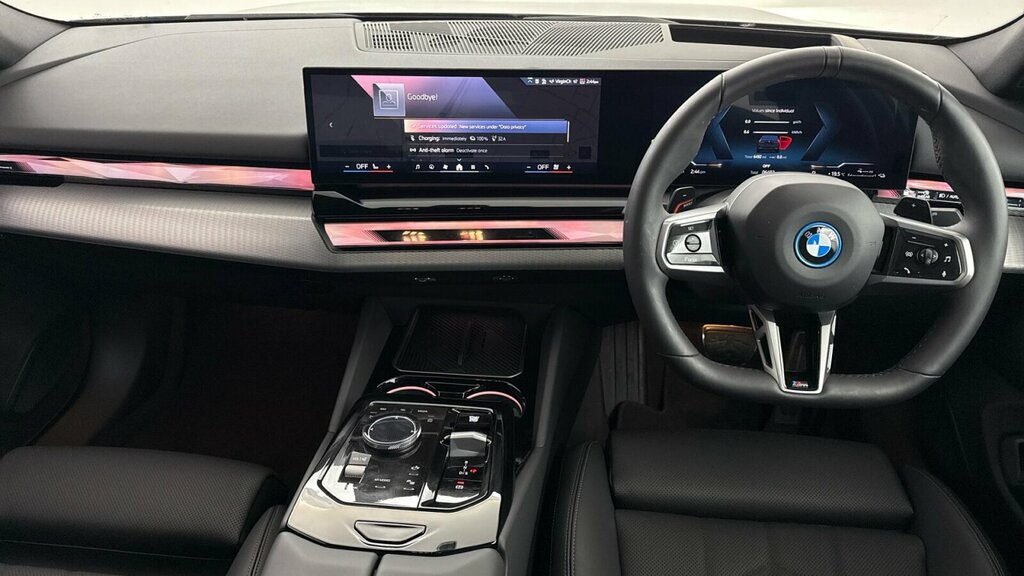 BMW 5 Series 530E M Sport Black #8