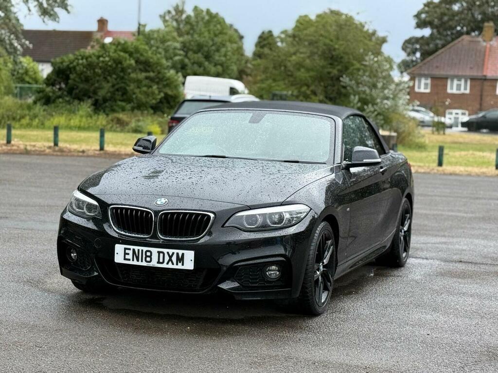 BMW 2 Series 1.5 218I M Sport Euro 6 Ss Black #3