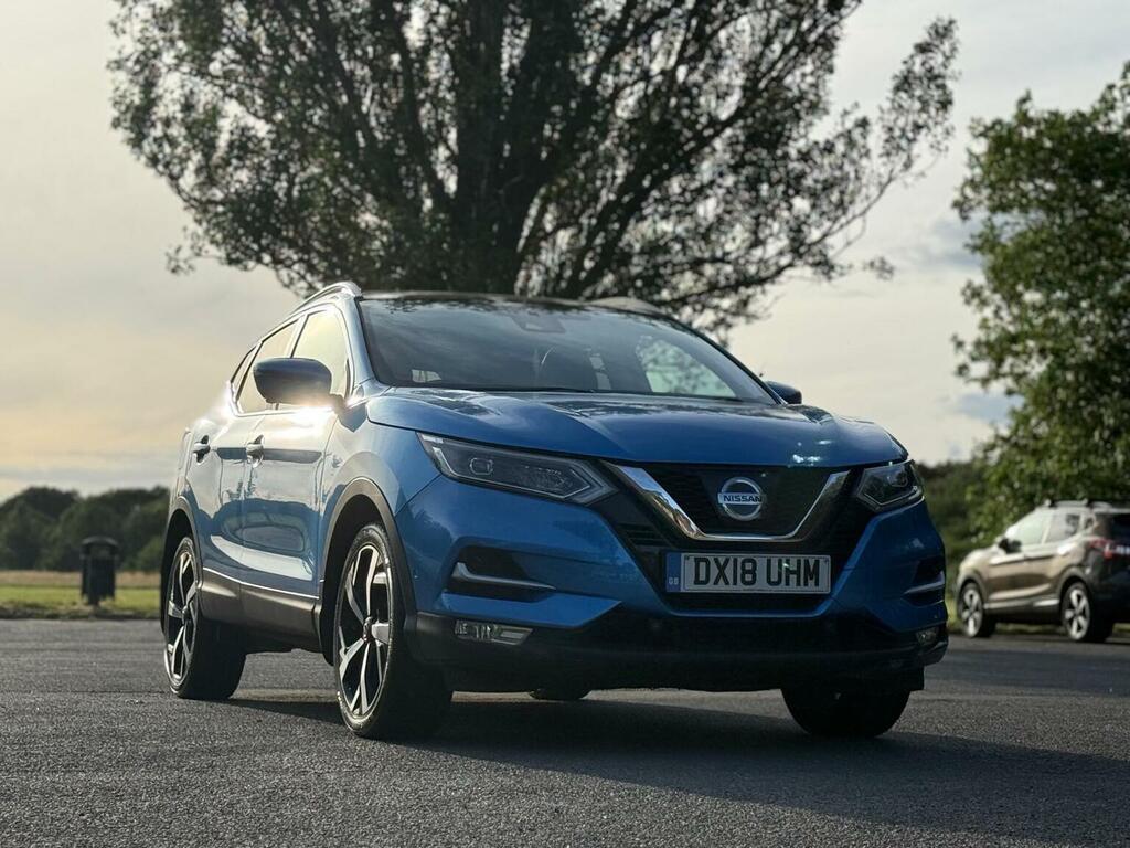 Nissan Qashqai Suv 1.6 Dig-t Tekna Euro 6 Ss 201818 DX18UHM Blue #4