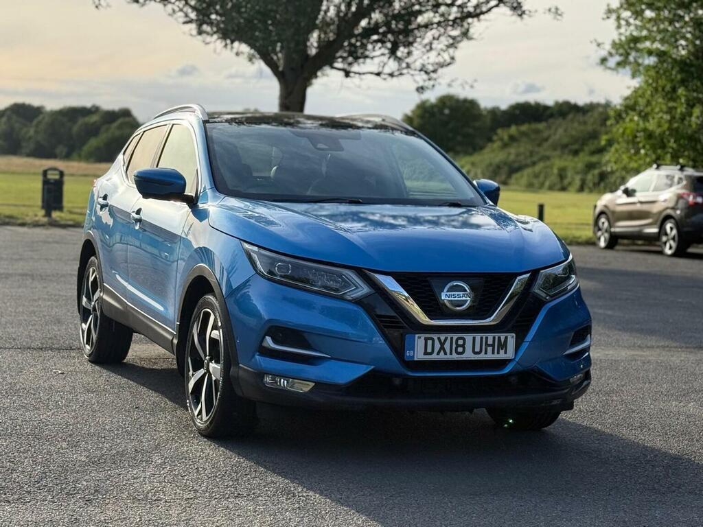 Nissan Qashqai Suv 1.6 Dig-t Tekna Euro 6 Ss 201818 DX18UHM Blue