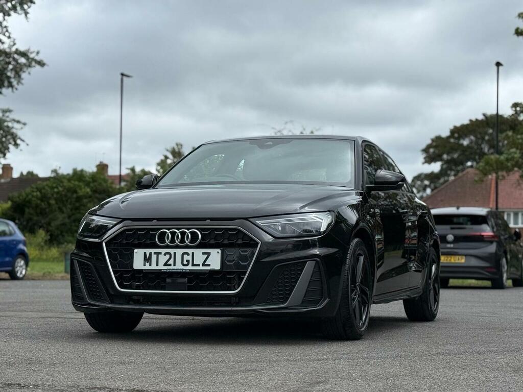 Audi A1 Hatchback 1.0 Tfsi 30 S Line Sportback Euro 6 Ss MT21GLZ Black #2