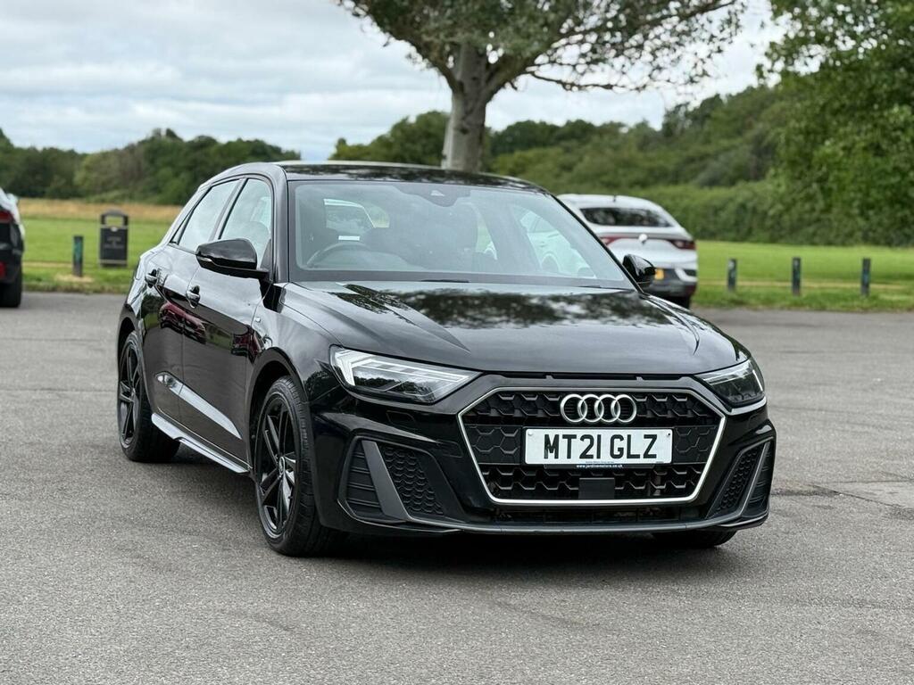 Audi A1 Hatchback 1.0 Tfsi 30 S Line Sportback Euro 6 Ss MT21GLZ Black #4