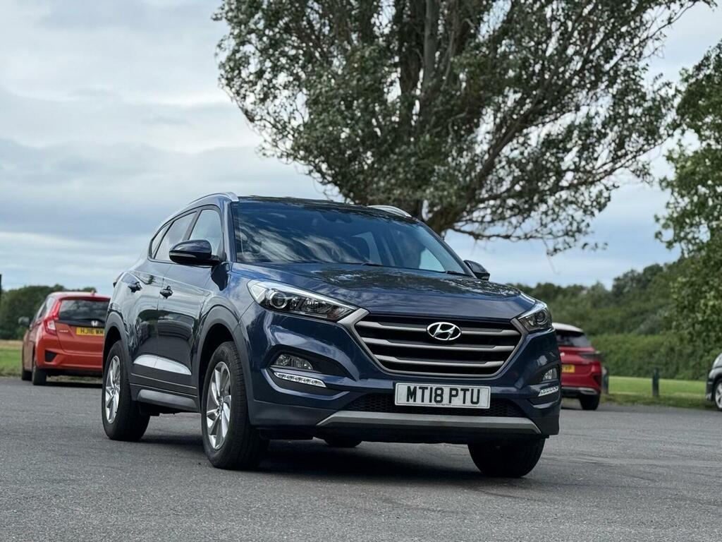 Hyundai Tucson Suv 1.6 Gdi Blue Drive Se Euro 6 Ss 20181 MT18PTU Blue #4