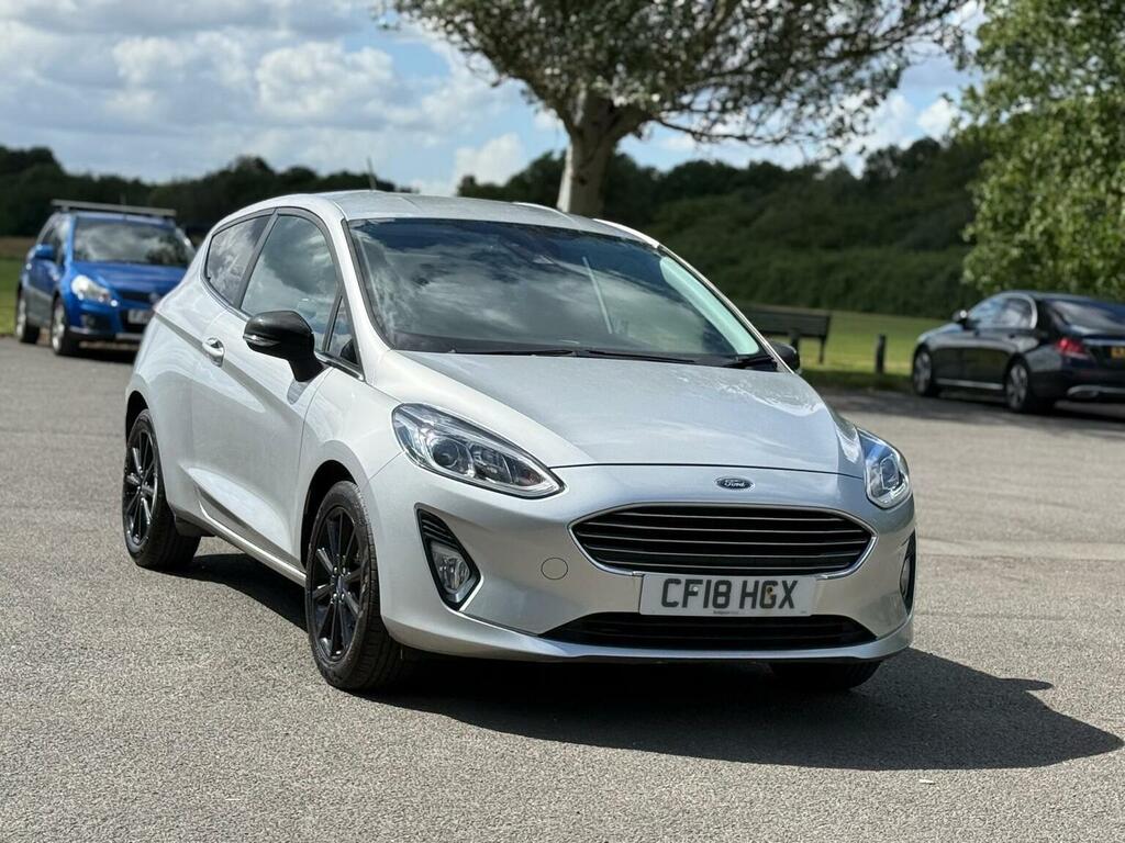 Ford Fiesta Hatchback 1.0T Ecoboost Titanium Euro 6 Ss CF18HGX Silver #4