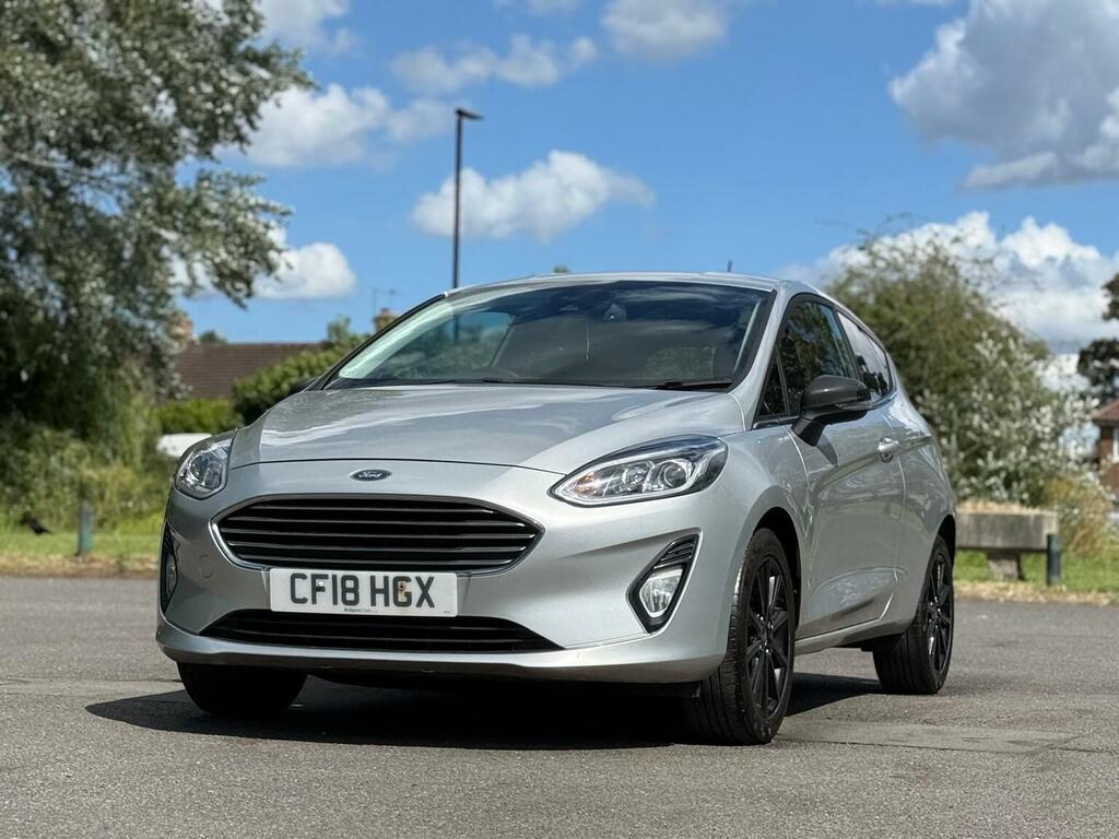 Ford Fiesta Hatchback 1.0T Ecoboost Titanium Euro 6 Ss CF18HGX Silver #3