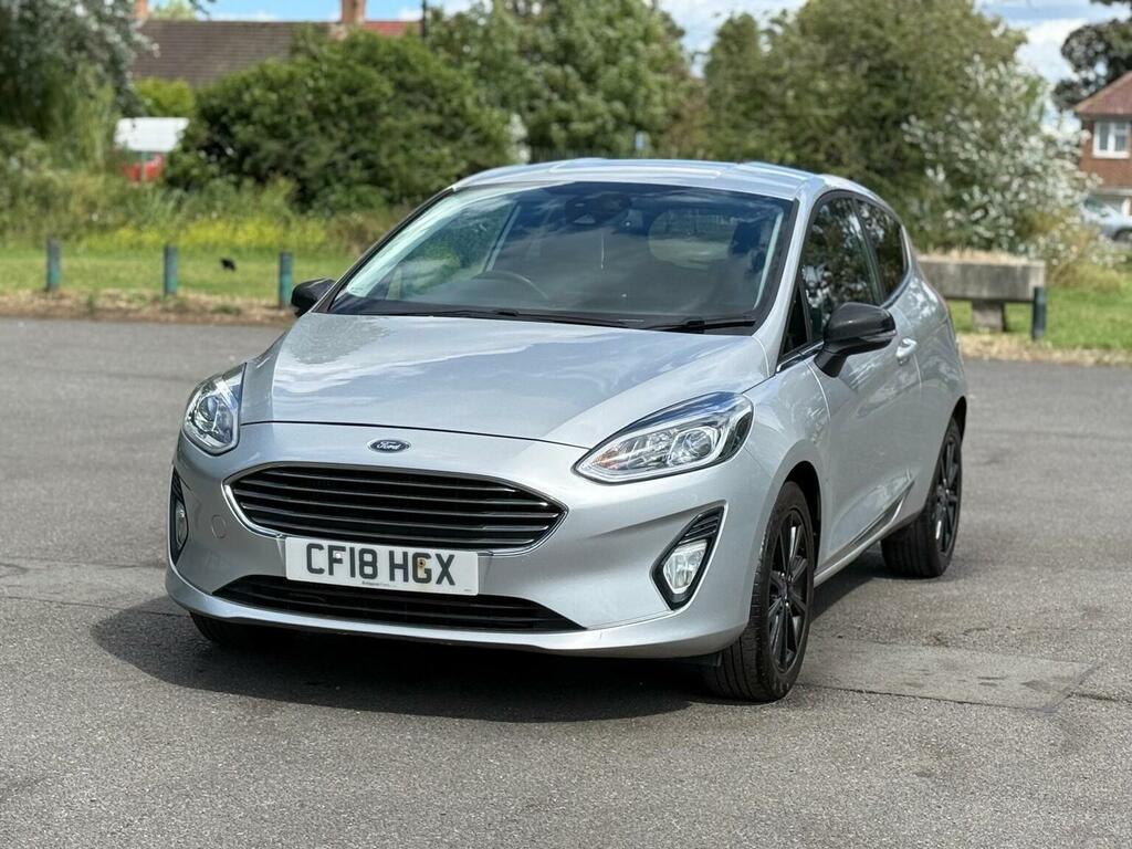 Ford Fiesta Hatchback 1.0T Ecoboost Titanium Euro 6 Ss CF18HGX Silver #5