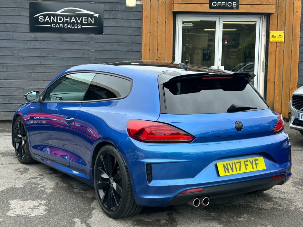 Volkswagen Scirocco 2L R-line Black Edition NV17FYF Blue #2