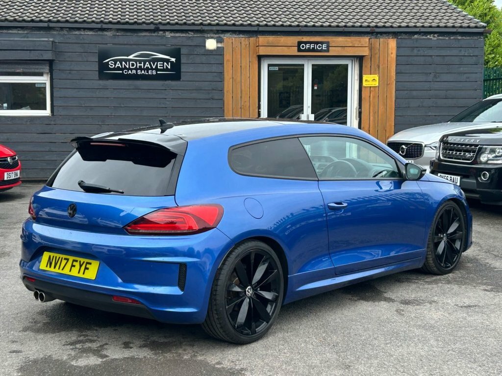 Volkswagen Scirocco 2L R-line Black Edition NV17FYF Blue #4
