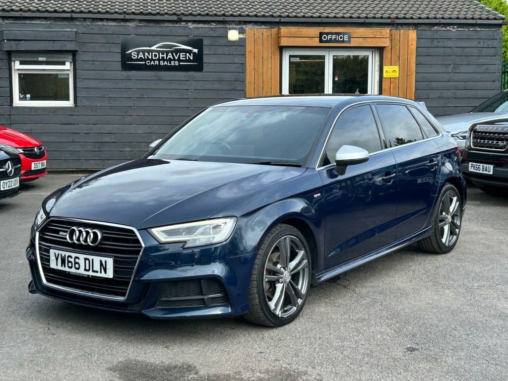 Audi A3 Hatchback YW66DLN Blue #5