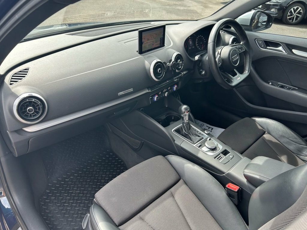 Audi A3 Hatchback YW66DLN Blue #3