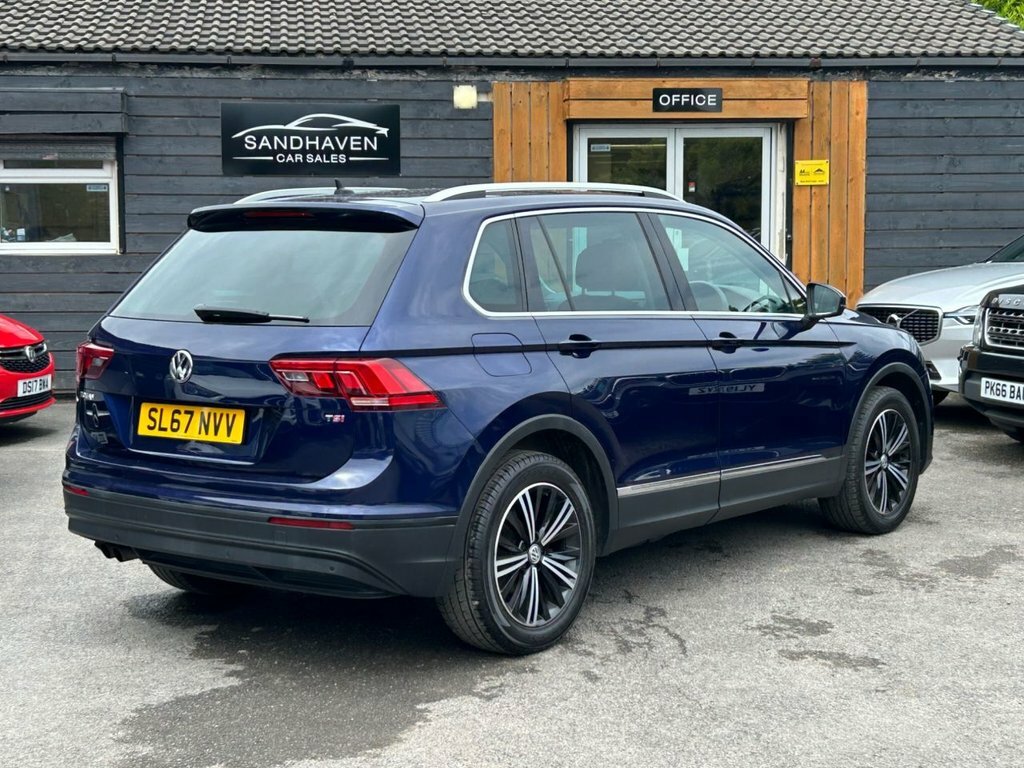 Volkswagen Tiguan 1.4L Se SL67NVV Blue #4