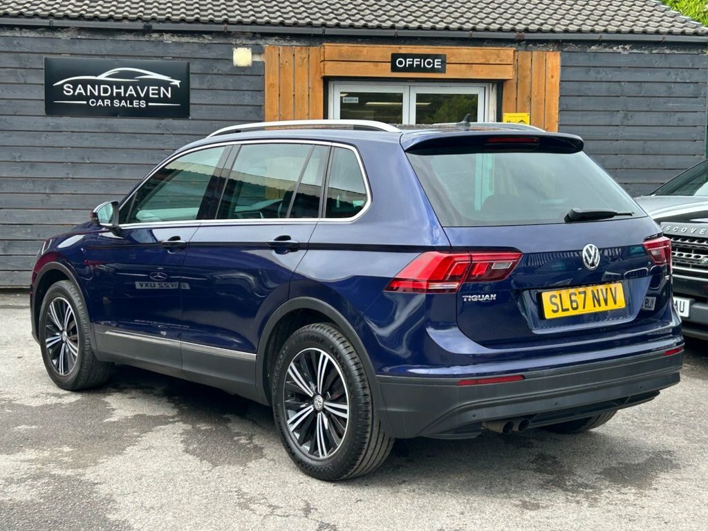 Volkswagen Tiguan 1.4L Se SL67NVV Blue #2