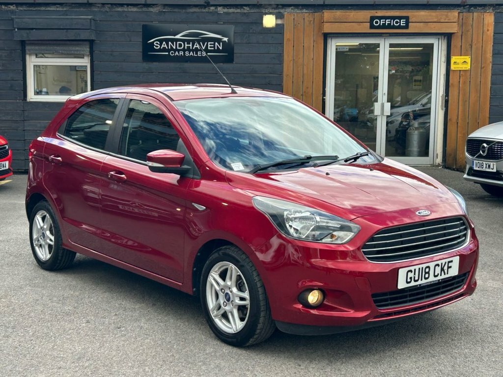 Ford KA+ 1.2L Zetec GU18CKF Red