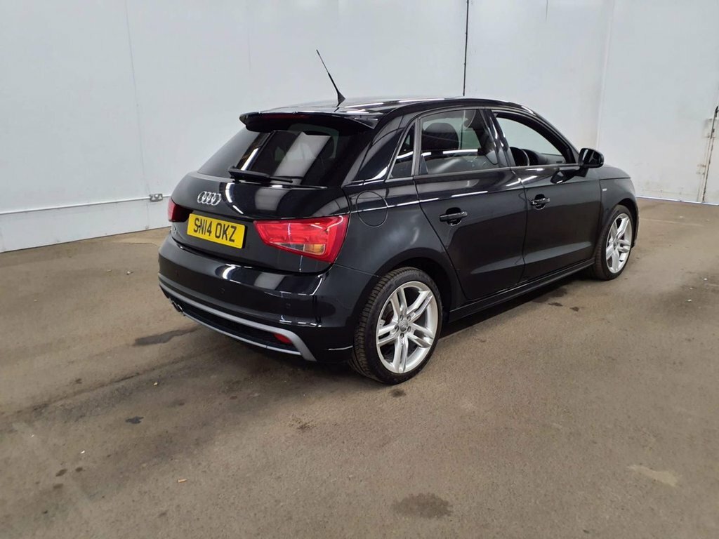 Audi A1 Hatchback 1.4 Tfsi S Line 2014 Black #2