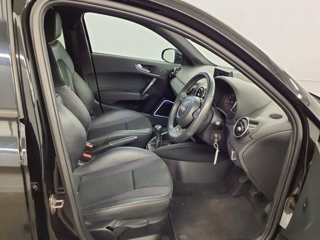 Audi A1 Hatchback 1.4 Tfsi S Line 2014 Black #11
