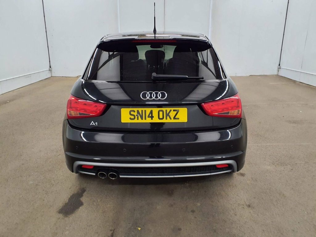 Audi A1 Hatchback 1.4 Tfsi S Line 2014 Black #4
