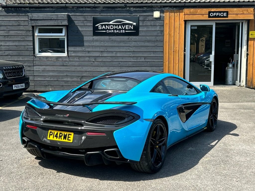 McLaren 540C 3.8L Null Blue #4