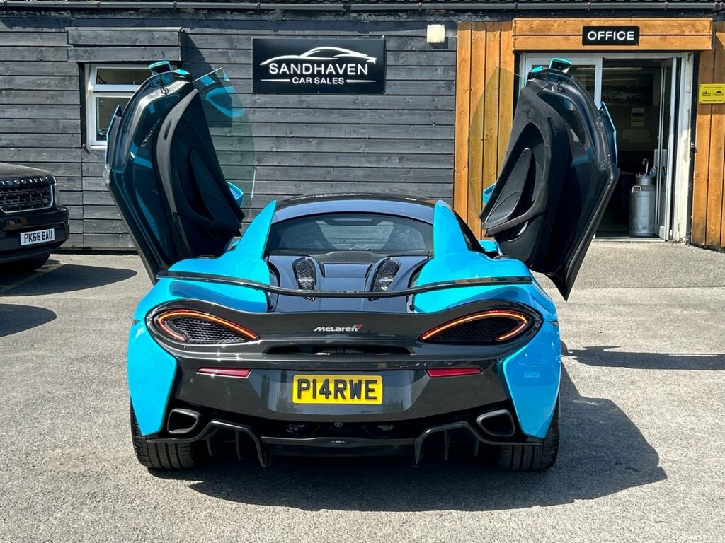 McLaren 540C 3.8L Null Blue #5