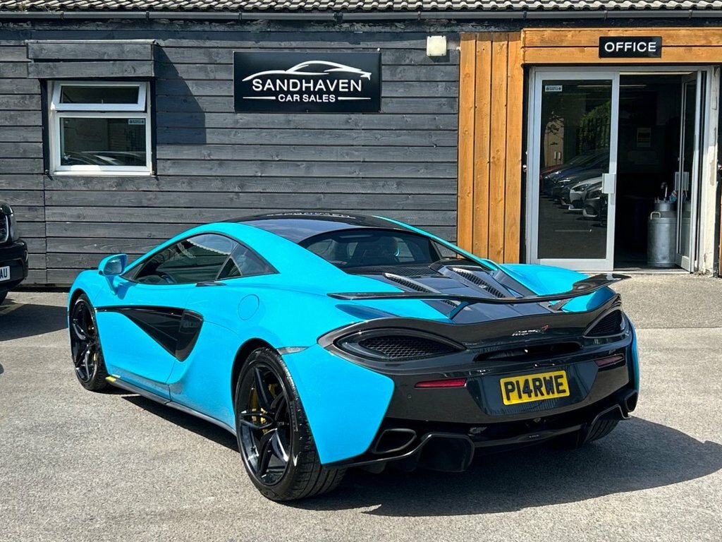 McLaren 540C 3.8L Null Blue #5