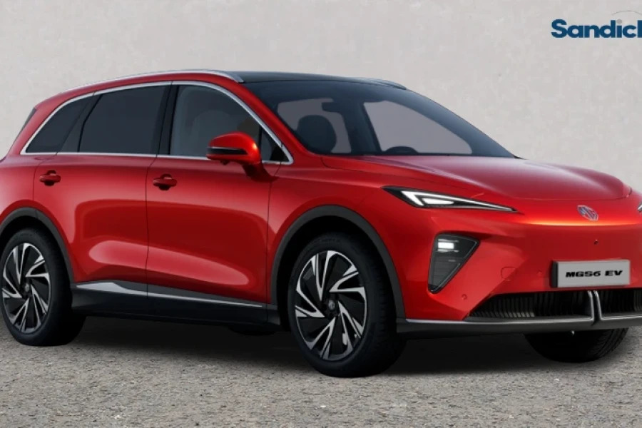 MG MGS6 Mgs6 266Kw Trophy Ev Dual Motor 77Kwh Est FL75SYJ Red #2