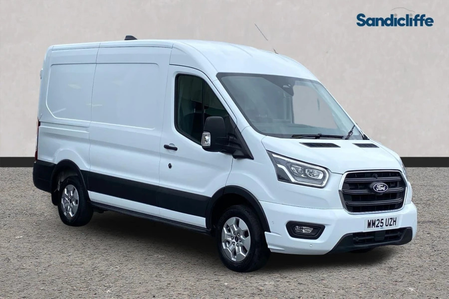 Ford Transit Custom Transit Limited Van 310 L2 2.0L Ecoblue 130Ps Fwd WM25UZH White
