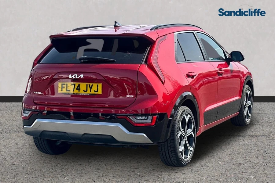 Kia Niro Niro 1.6 Gdi 127 Hybrid 3 Dct Estate FL74JYJ Red #4