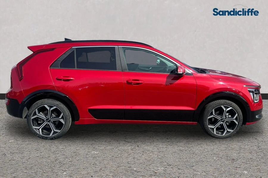Kia Niro Niro 1.6 Gdi 127 Hybrid 3 Dct Estate FL74JYJ Red #3