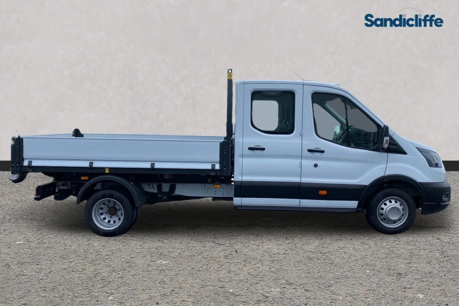 Ford Transit Custom Transit Leader Double Chassis Cab 350 L3 2.0L Ecob WR75VBB White #3