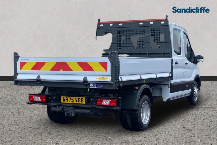 Ford Transit Custom Transit Leader Double Chassis Cab 350 L3 2.0L Ecob WR75VBB White #4