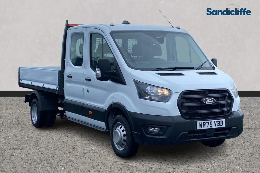Ford Transit Custom Transit Leader Double Chassis Cab 350 L3 2.0L Ecob WR75VBB White