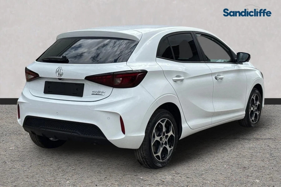 MG MG3 Mg3 1.5 Hybrid Trophy Hatchback FG75UXU White #4