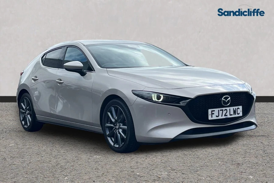 Mazda 3 3 2.0 E-skyactiv G Mhev Gt Sport Tech Hatchbac Silver