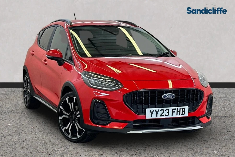 Ford Fiesta Fiesta Active X 1.0L Ecoboost 100Ps Fwd 6-S Red