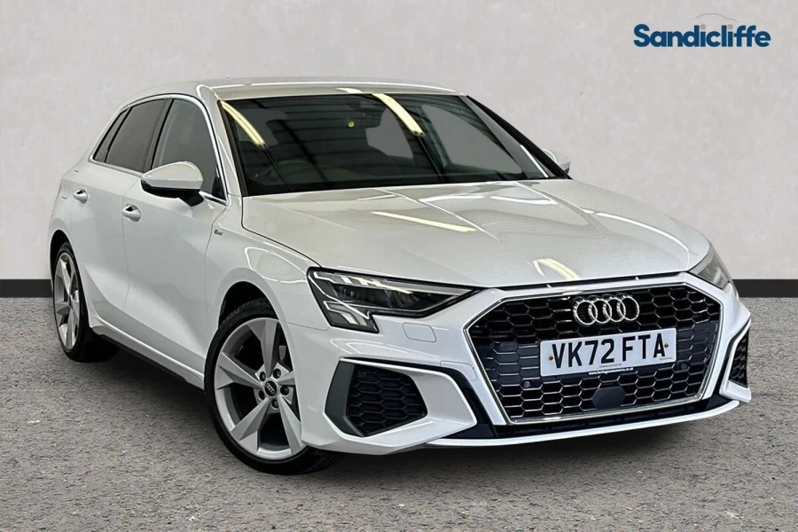 Audi A3 A3 35 Tfsi S Line S Tronic Hatchback White