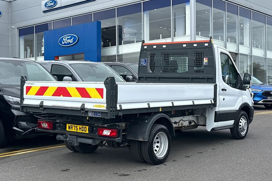 Ford Transit Custom Transit Leader Single Chassis Cab 350 L2 2.0L Ecob WR75HDD White #4