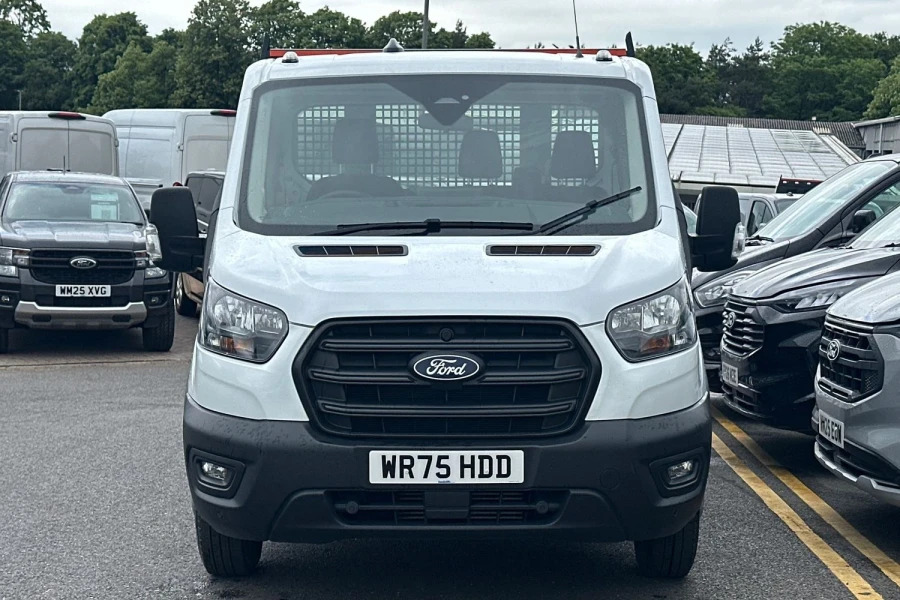 Ford Transit Custom Transit Leader Single Chassis Cab 350 L2 2.0L Ecob WR75HDD White #2