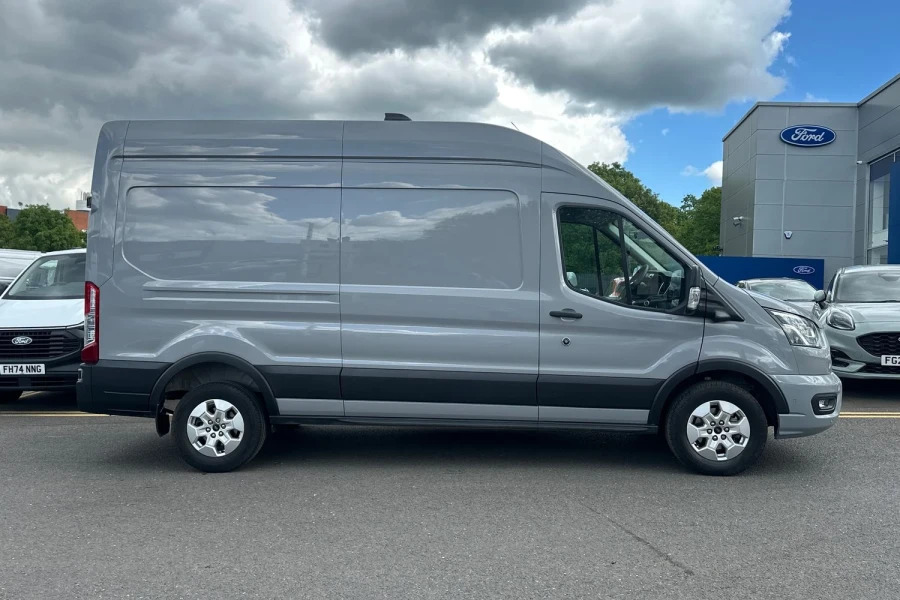 Ford Transit Custom Transit Limited Van 350 L3 2.0L Ecoblue 165Ps Fwd WR75CXC Grey #3