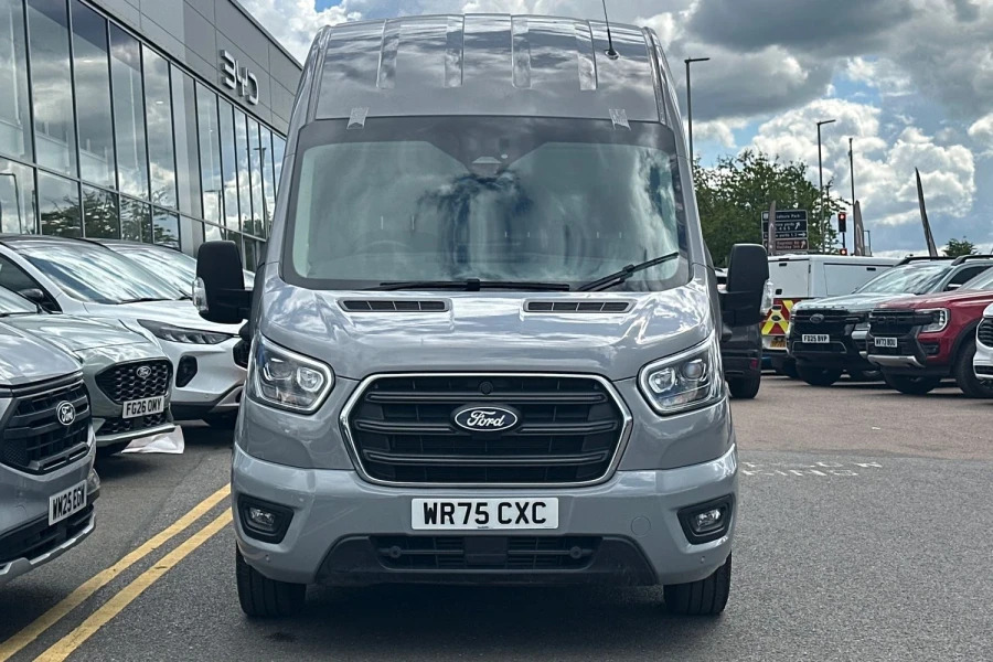 Ford Transit Custom Transit Limited Van 350 L3 2.0L Ecoblue 165Ps Fwd WR75CXC Grey #2