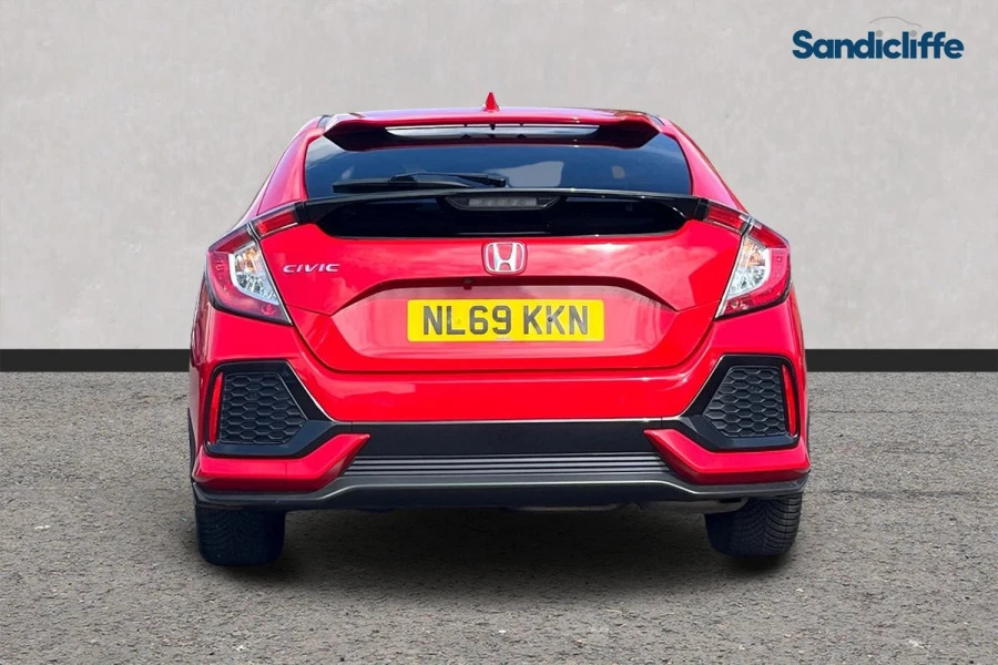 Honda Civic Civic 1.0 Vtec Turbo 126 Sport Line Hatchback NL69KKN Red #5