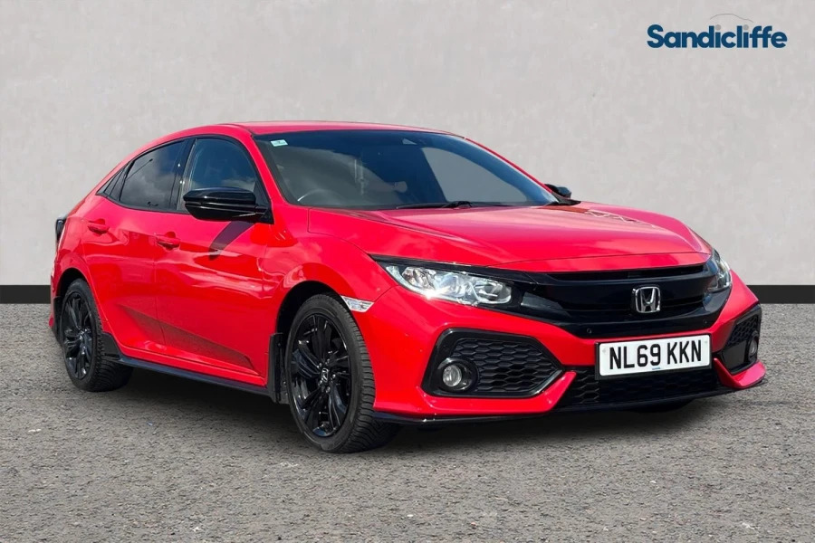 Honda Civic Civic 1.0 Vtec Turbo 126 Sport Line Hatchback NL69KKN Red