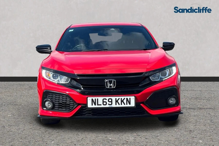 Honda Civic Civic 1.0 Vtec Turbo 126 Sport Line Hatchback NL69KKN Red #2