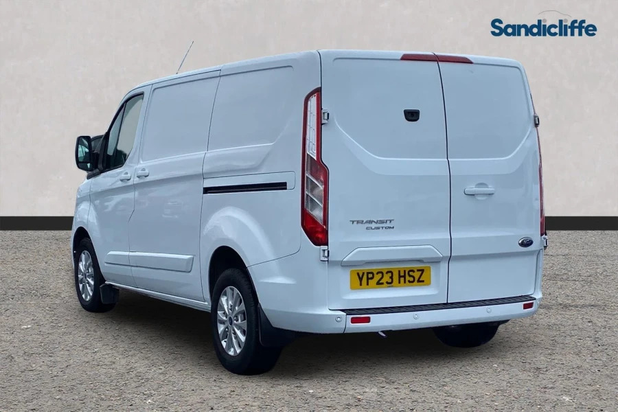 Ford Transit Custom Transit Custom 2.0 Tdci 130Ps Low Roof Limited Van YP23HSZ White #6