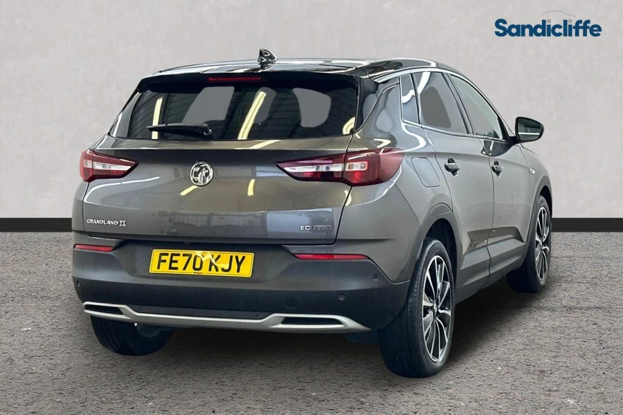 Vauxhall Grandland X Grandland X 1.2 Turbo Ultimate Hatchback FE70KJY Grey #4