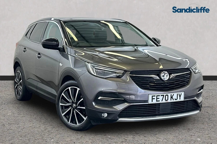 Vauxhall Grandland X Grandland X 1.2 Turbo Ultimate Hatchback FE70KJY Grey