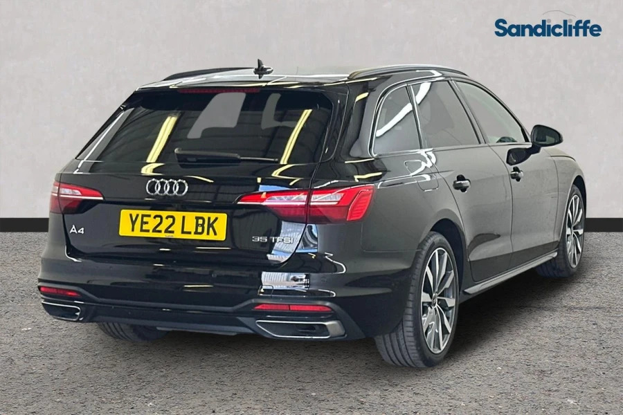 Audi A4 A4 35 Tfsi Sport Edition S Tronic Estate YE22LBK Black #4